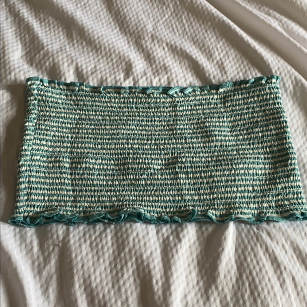 forever 21 tube top cropped